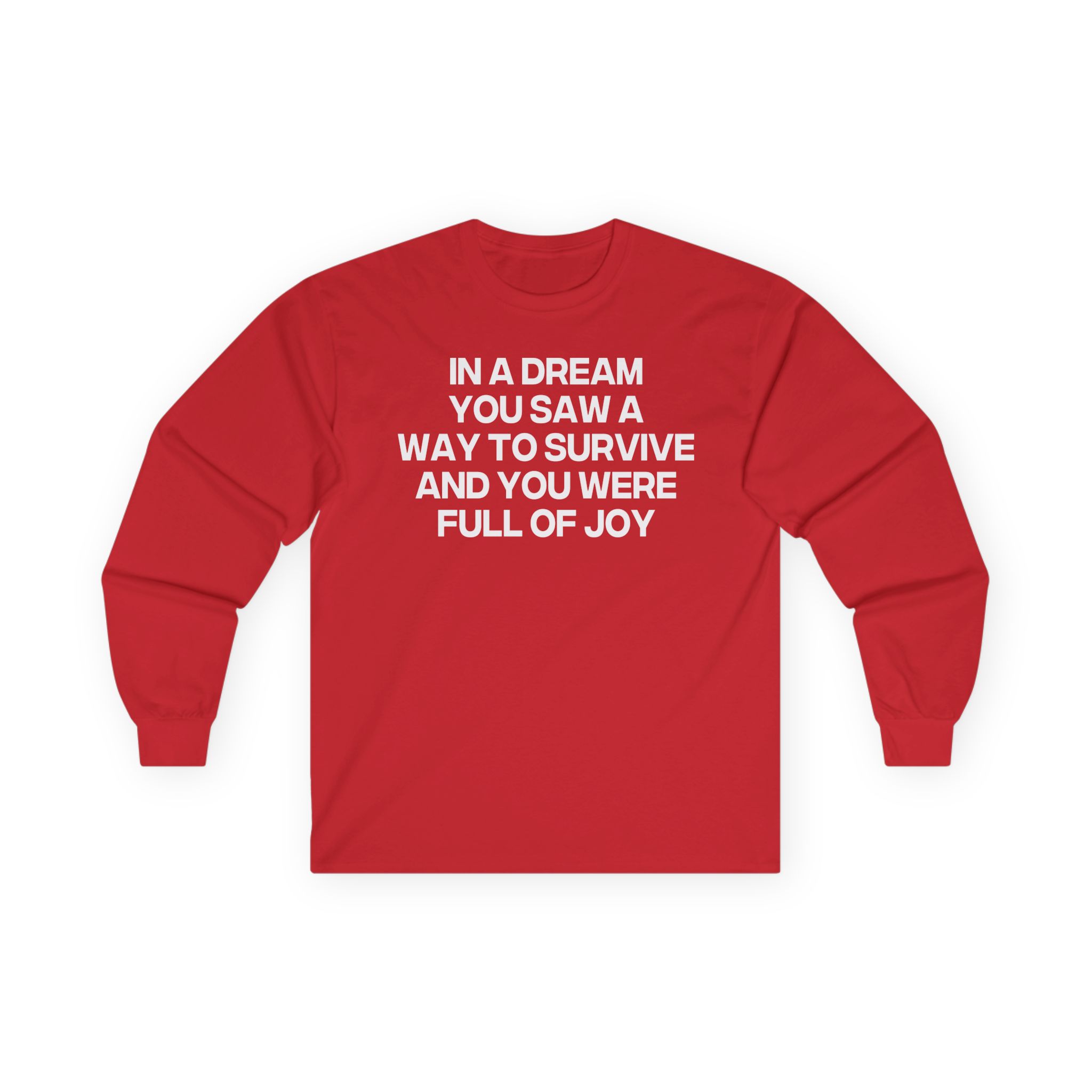 1992 Jenny Holzer Unisex Ultra Cotton Long Sleeve Tee