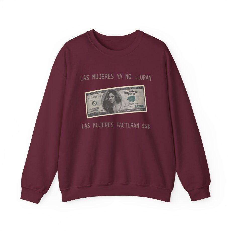 Shakira Dollar Bill Unisex Heavy Blend™ Crewneck Sweatshirt