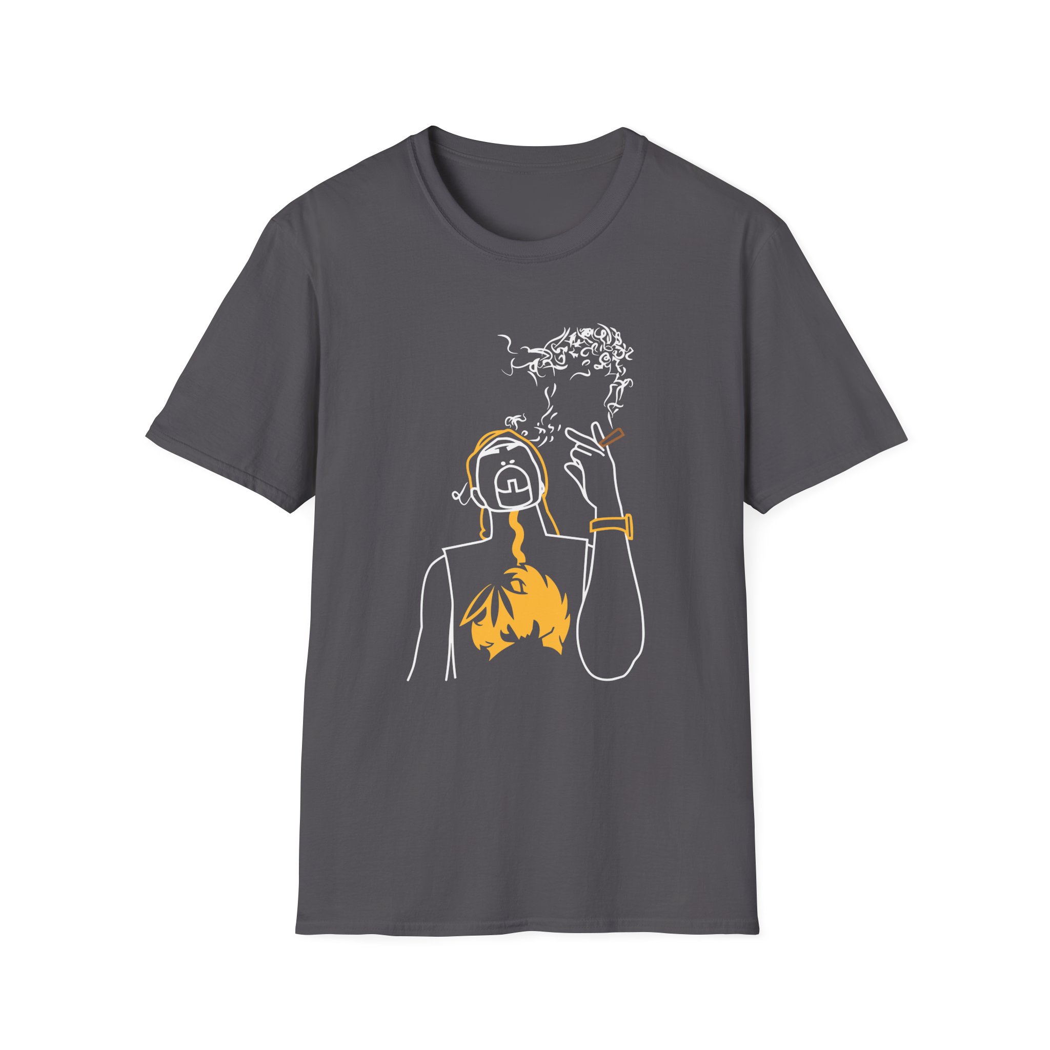 Method Man Iron Lung Line Art Unisex Softstyle T-Shirt