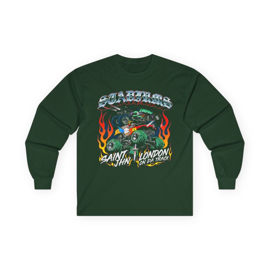 Saint Jhn Stadiums With London on Da Track Unisex Ultra Cotton Long Sleeve Tee