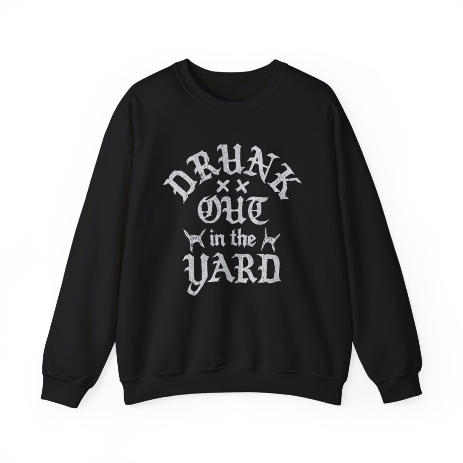 Hardy Drunk Out in the Yard Unisex Heavy Blend™ Crewneck Sweatshirt