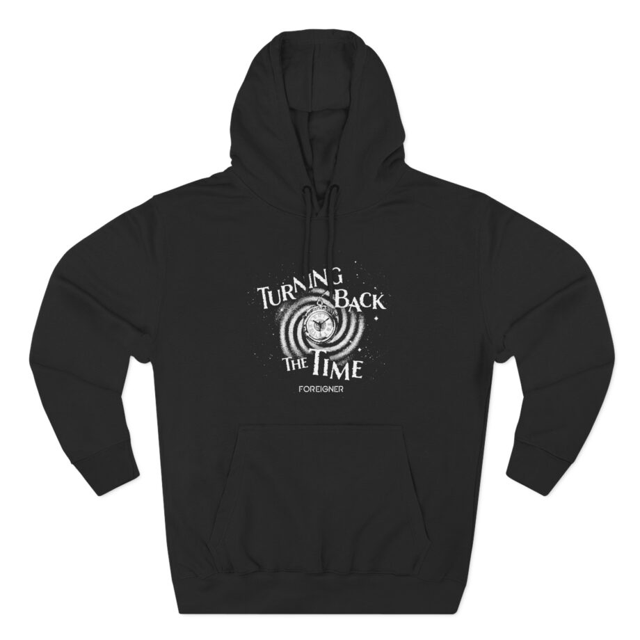 Foreigner Turning Back the Time Three-Panel Fleece Hoodie