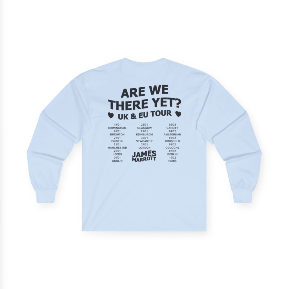 James Marriott 2024 Tour Logo Unisex Ultra Cotton Long Sleeve Tee