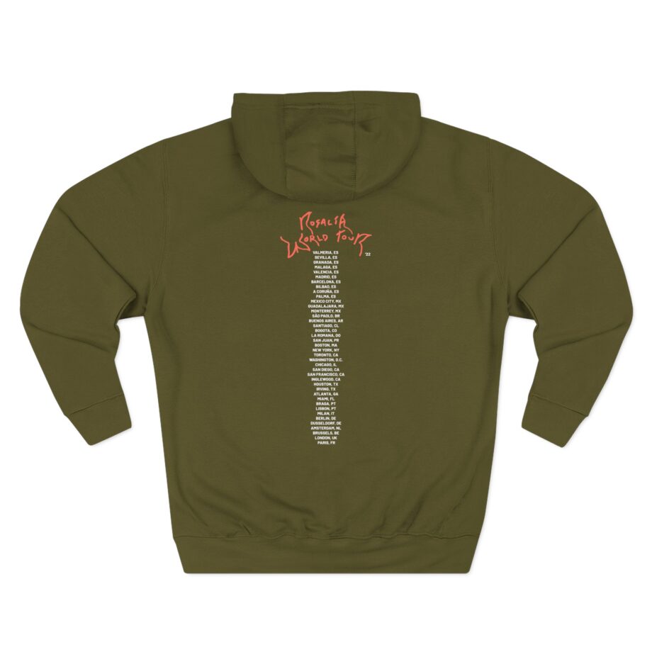 Rosalia World Tour Three-Panel Fleece Hoodie