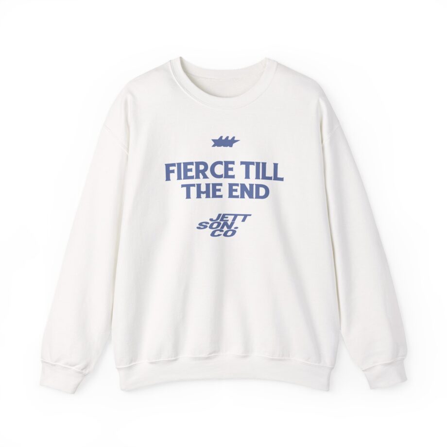 Jett Lawrenc Fierce Till the End Unisex Heavy Blend™ Crewneck Sweatshirt