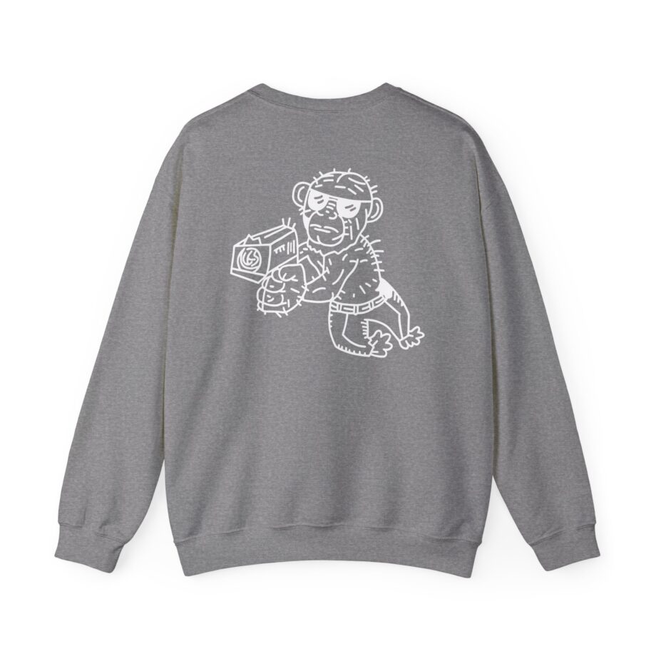 Spoonkid Detective Monke Unisex Heavy Blend™ Crewneck Sweatshirt