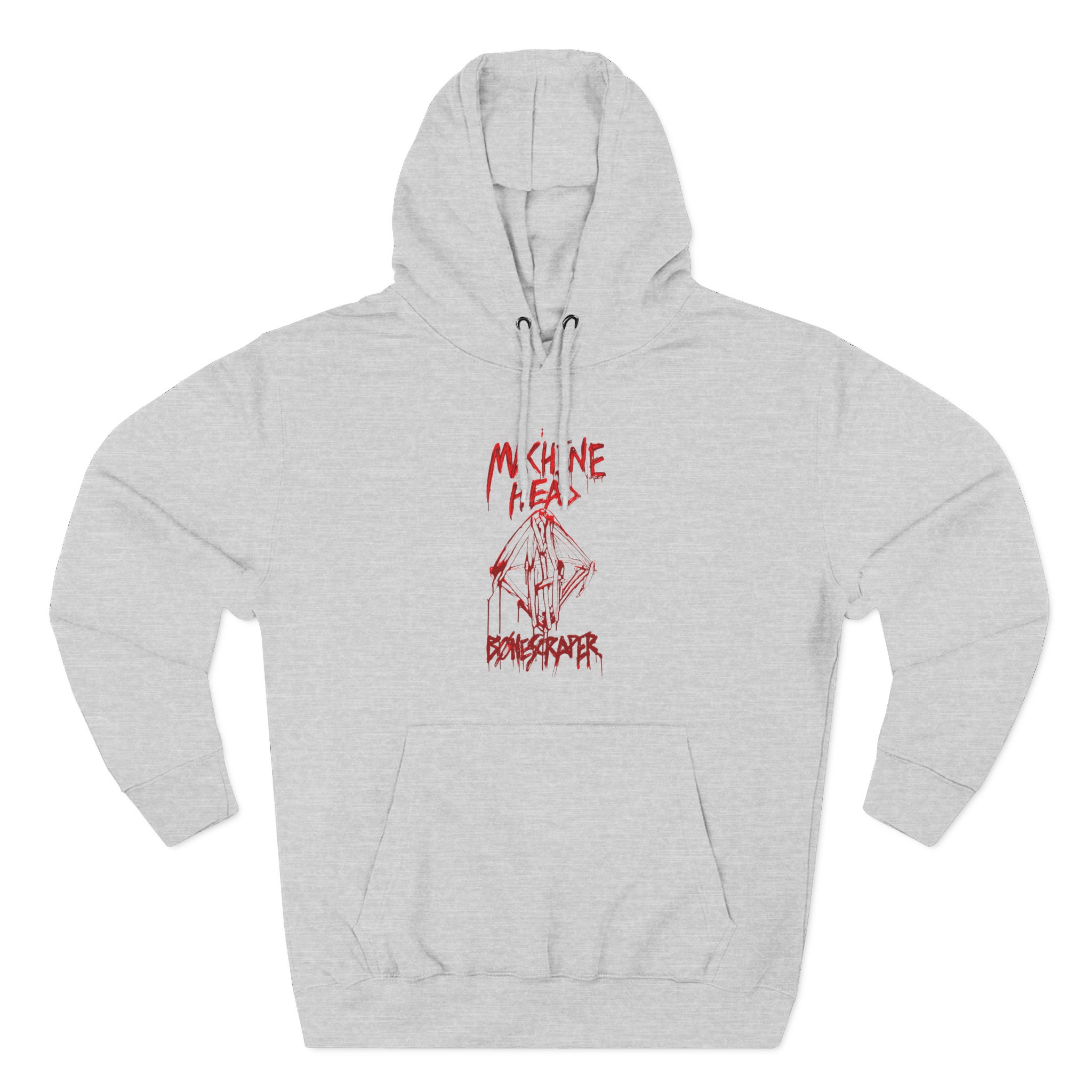 Machine Head Bønescraper Three-Panel Fleece Hoodie