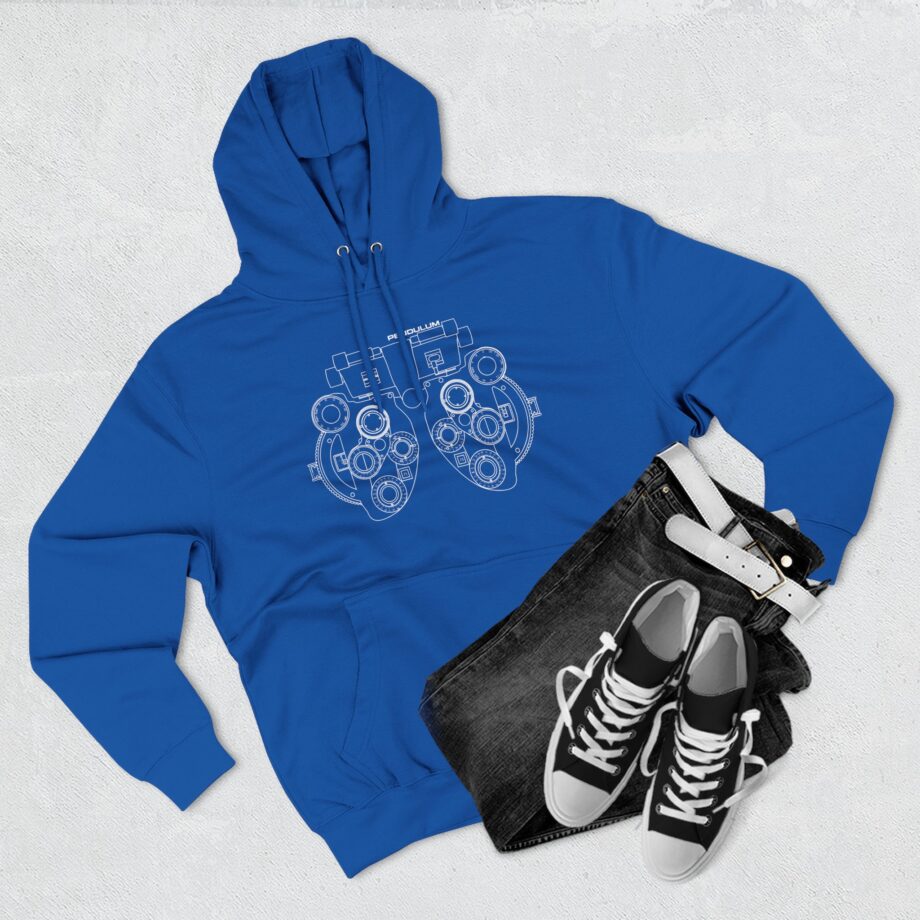 Pendulum Optical Three-Panel Fleece Hoodie