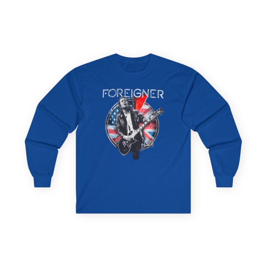 Foreigner Mick Jones Unisex Ultra Cotton Long Sleeve Tee