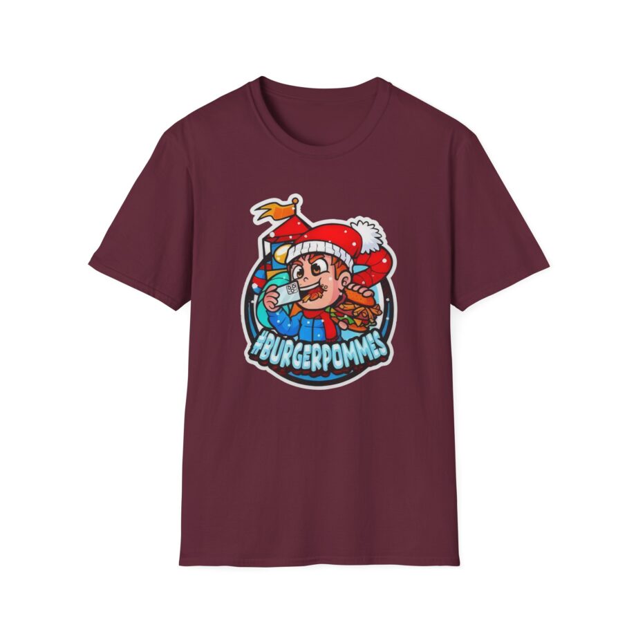 Burger Pommes Unisex Softstyle T-Shirt