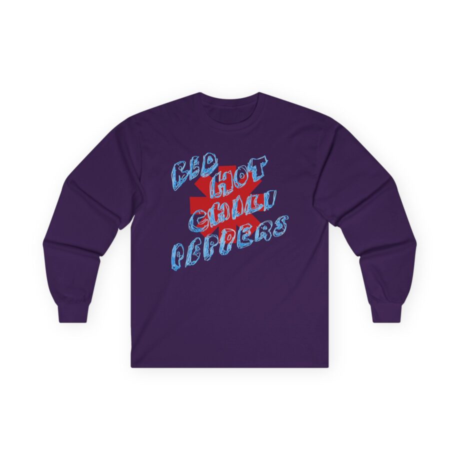 Red Hot Chili Peppers Scribbled Logo Unisex Ultra Cotton Long Sleeve Tee