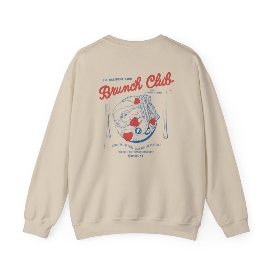 Basement Yard Brunch Club Diner Unisex Heavy Blend™ Crewneck Sweatshirt
