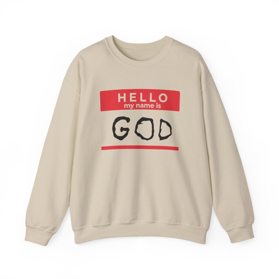 Aphex Twin Hello My Name is God Unisex Heavy Blend™ Crewneck Sweatshirt