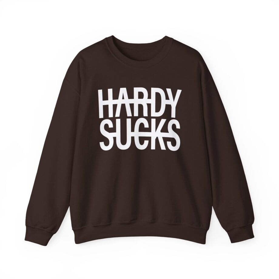 Hardy Hardy Sucks Unisex Heavy Blend™ Crewneck Sweatshirt