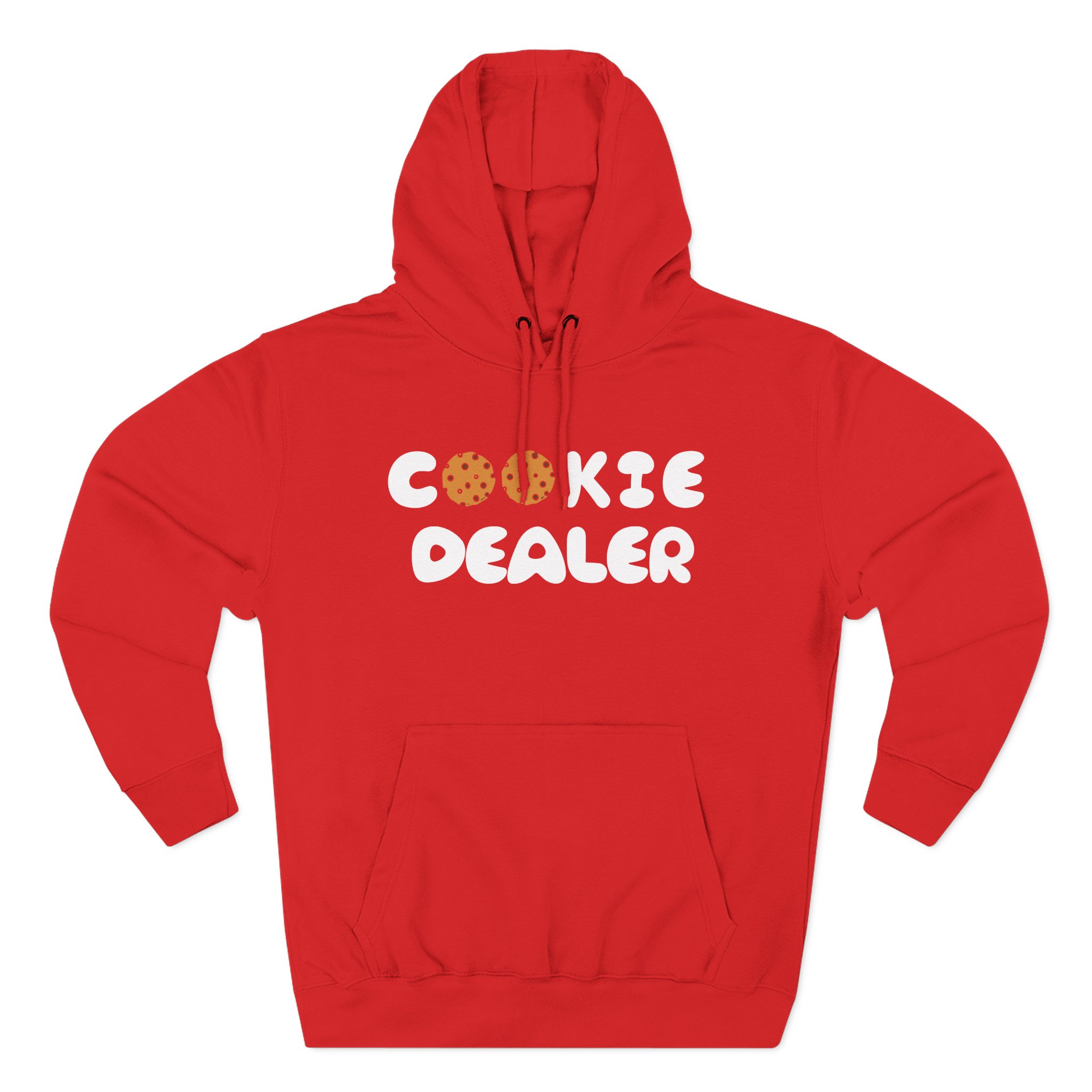 Cookieswirlc Three-Panel Fleece Hoodie