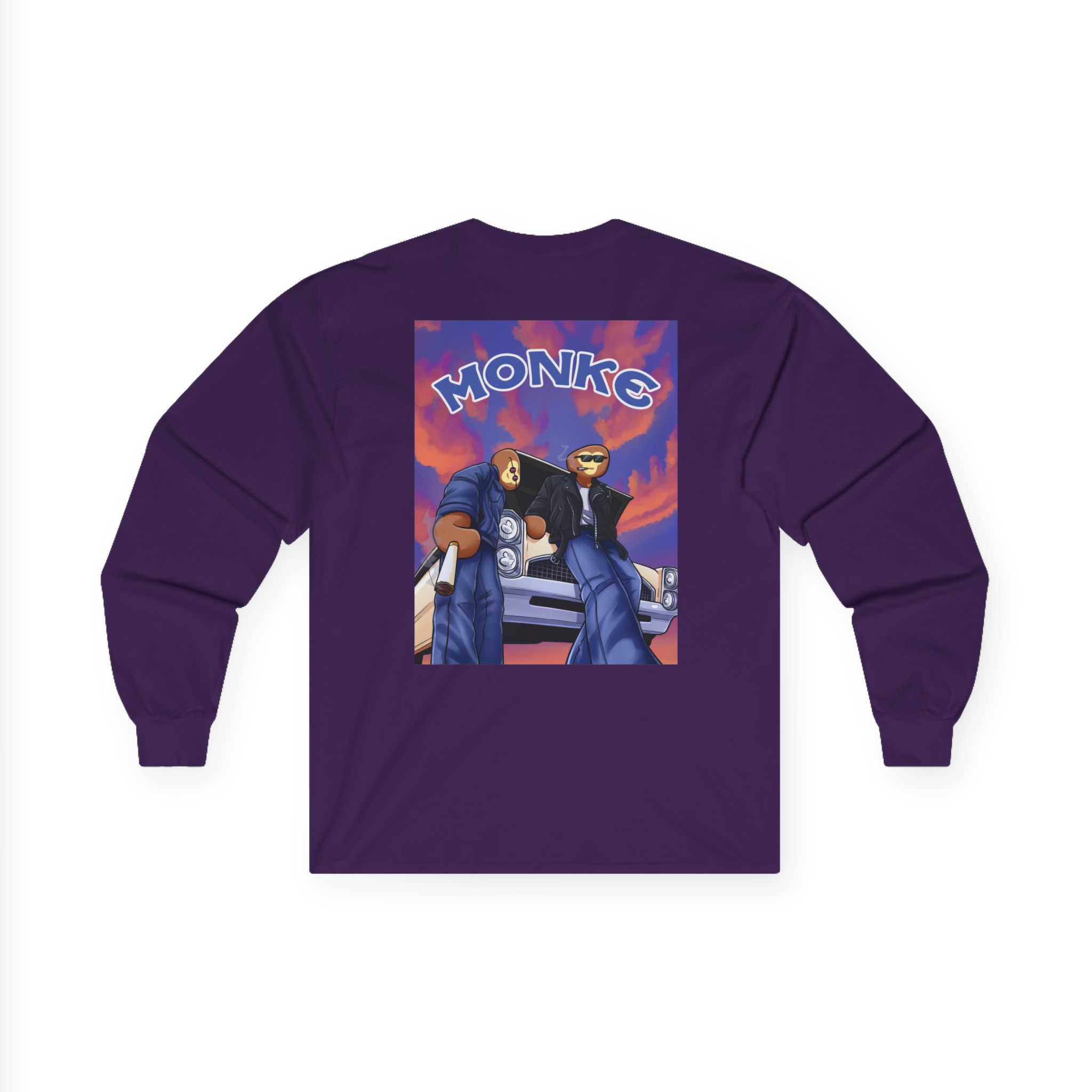 Spoonkid Monke Unisex Ultra Cotton Long Sleeve Tee