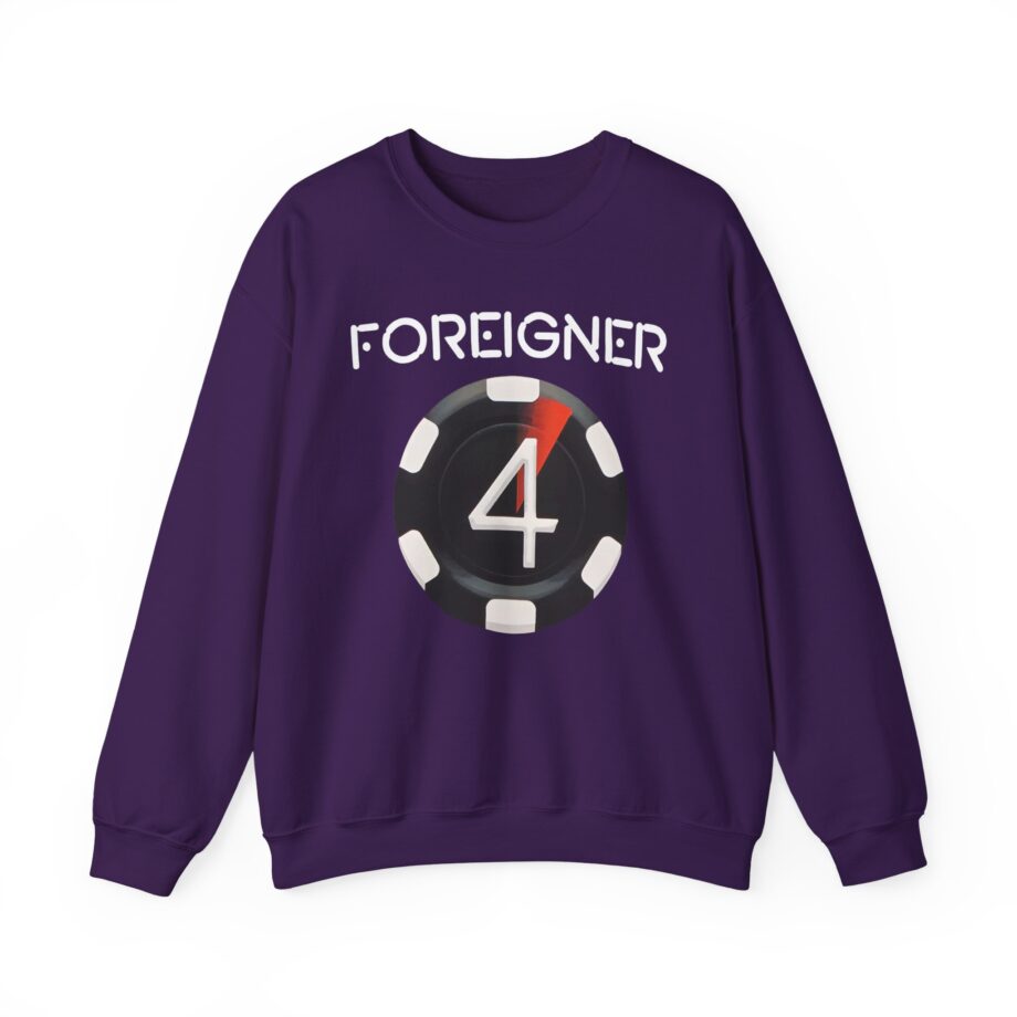 Foreigner 4 Poker Chip Unisex Heavy Blend™ Crewneck Sweatshirt
