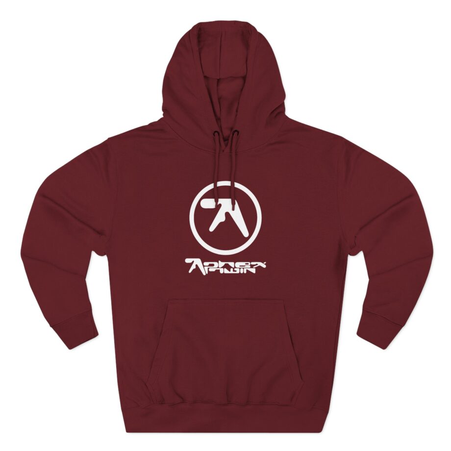 Aphex Twin Logo Three-Panel Fleece Hoodie