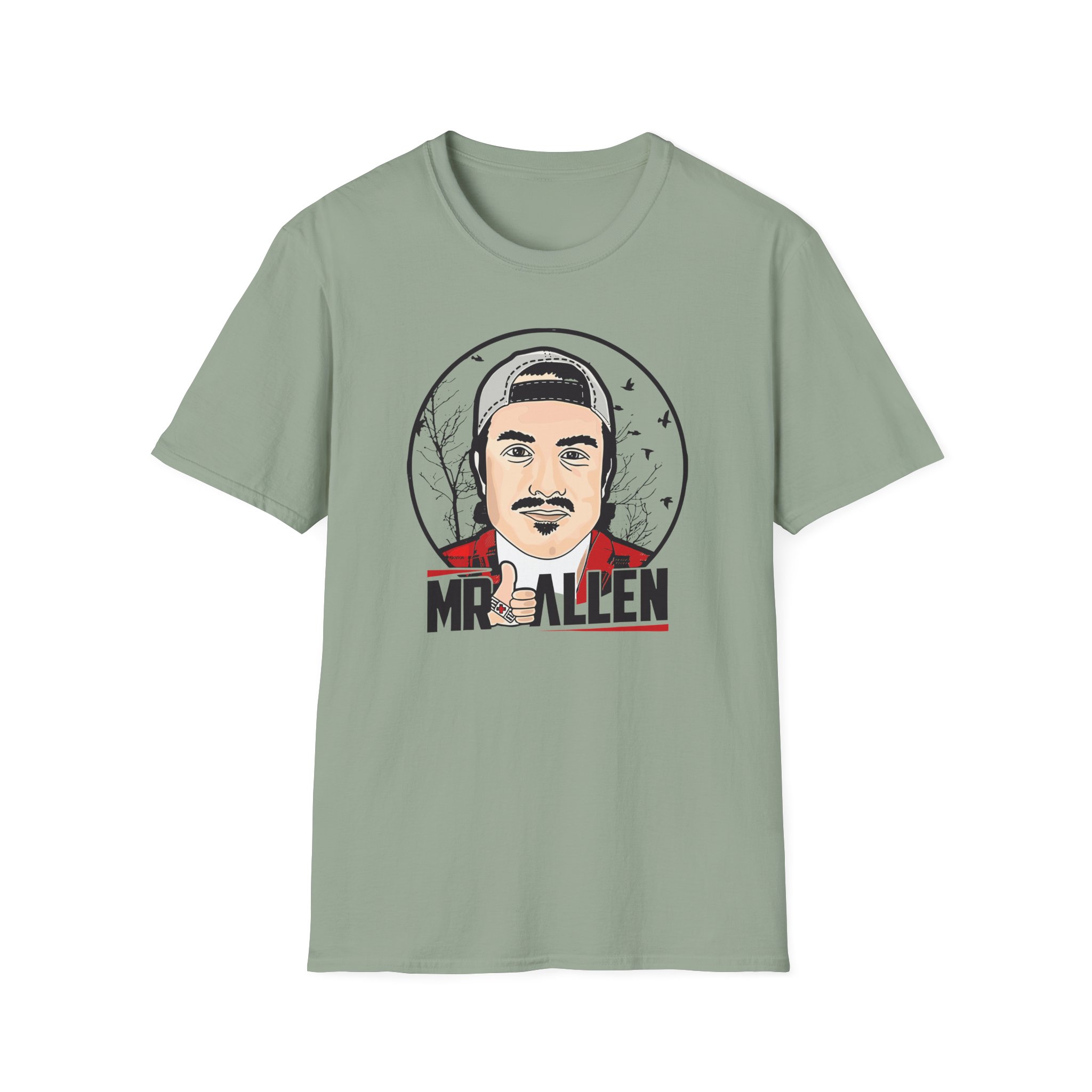 Mrballen Like Button Unisex Softstyle T-Shirt