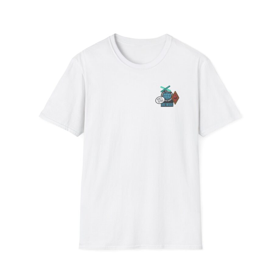Brewdog Punk Sticker Unisex Softstyle T-Shirt