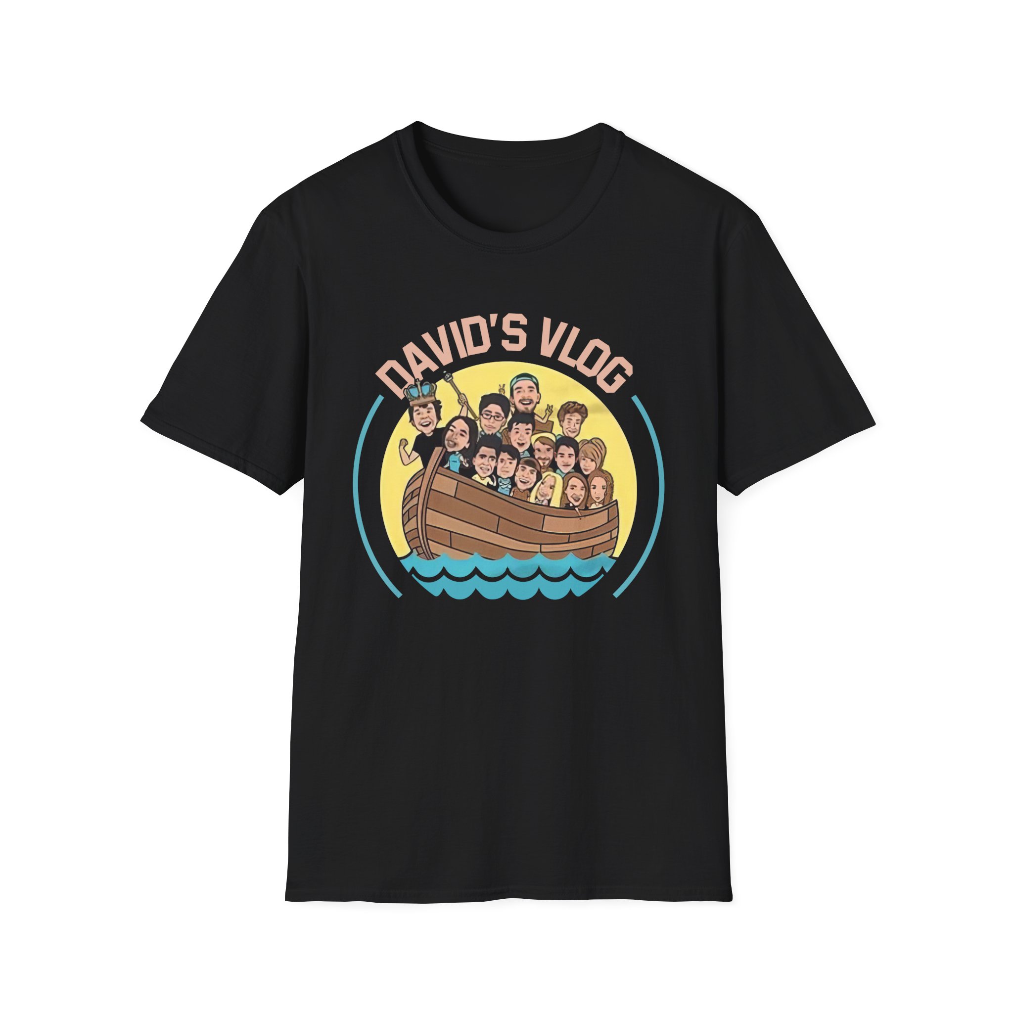 David Dobrik  David's Vlog Unisex Softstyle T-Shirt