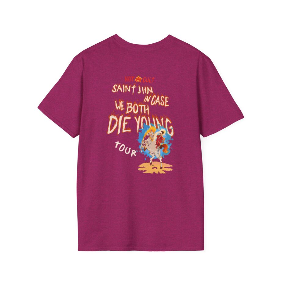 Saint Jhn Incase We Both Die Young World Tour Unisex Softstyle T-Shirt
