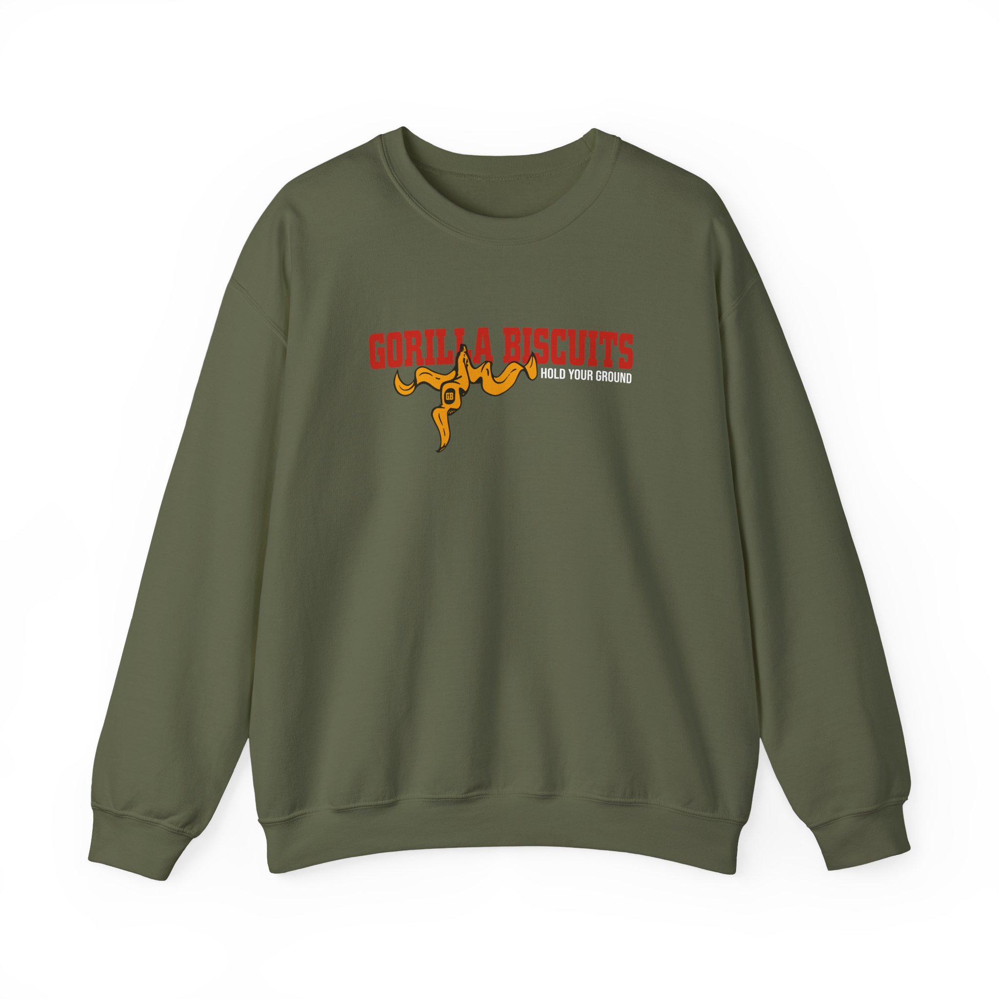Gorilla Biscuits Hold Your Ground Unisex Heavy Blendâ„¢ Crewneck Sweatshirt