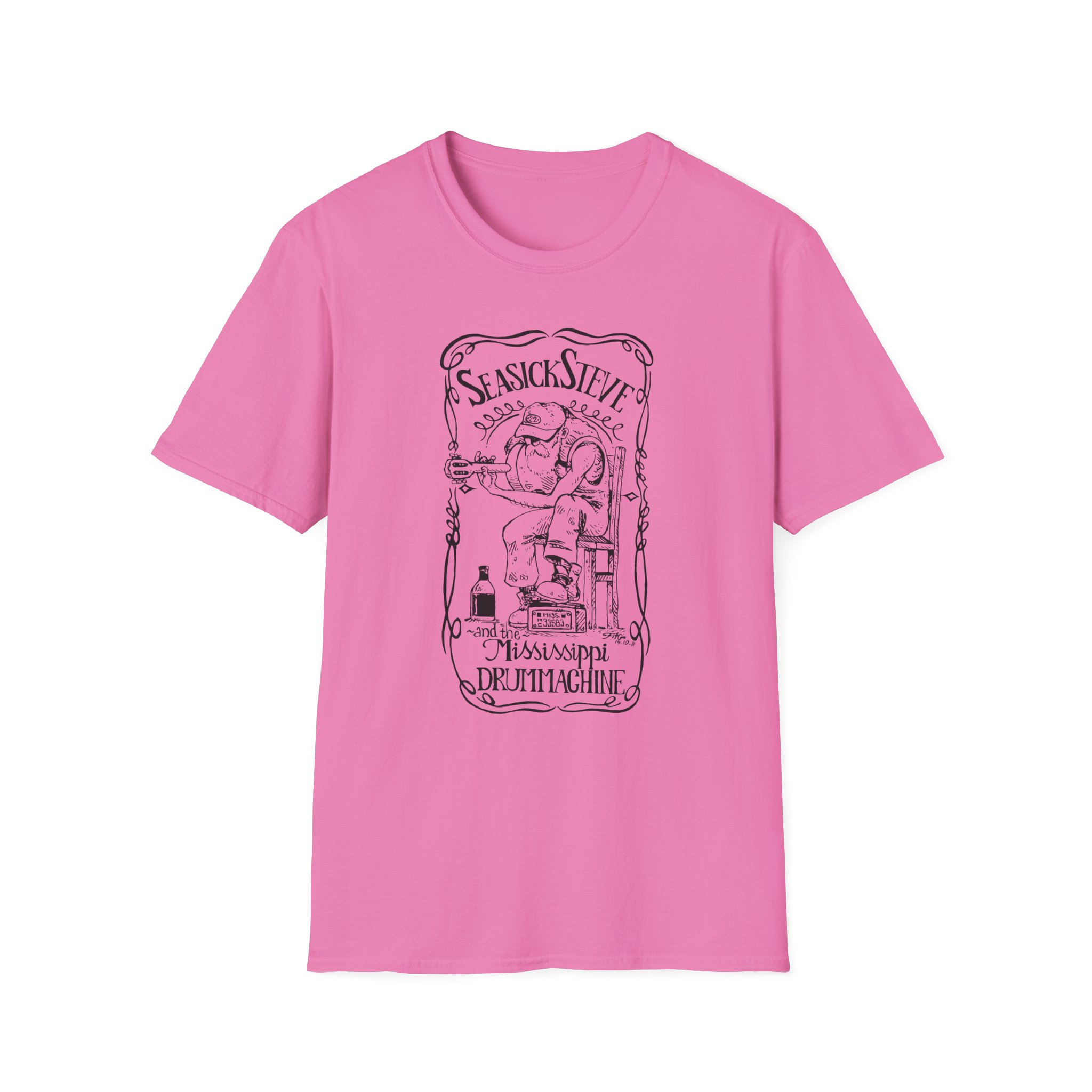 Seasick Steve  Unisex Softstyle T-Shirt