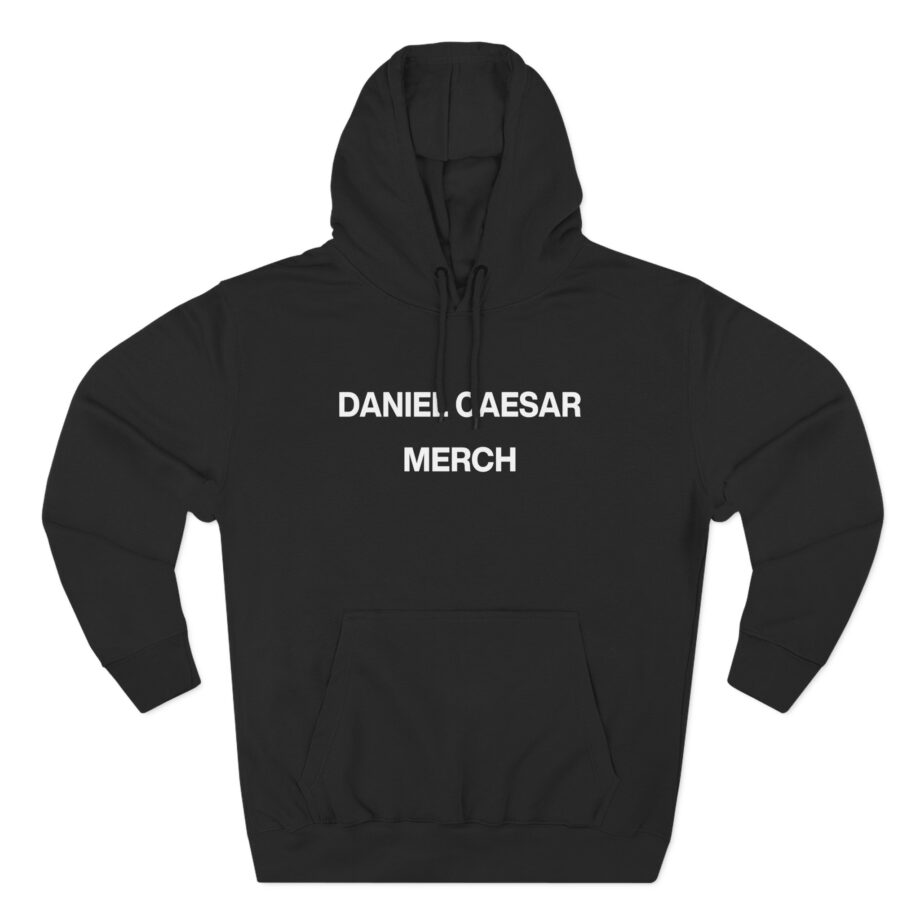 Daniel Caesar Three-Panel Fleece Hoodie