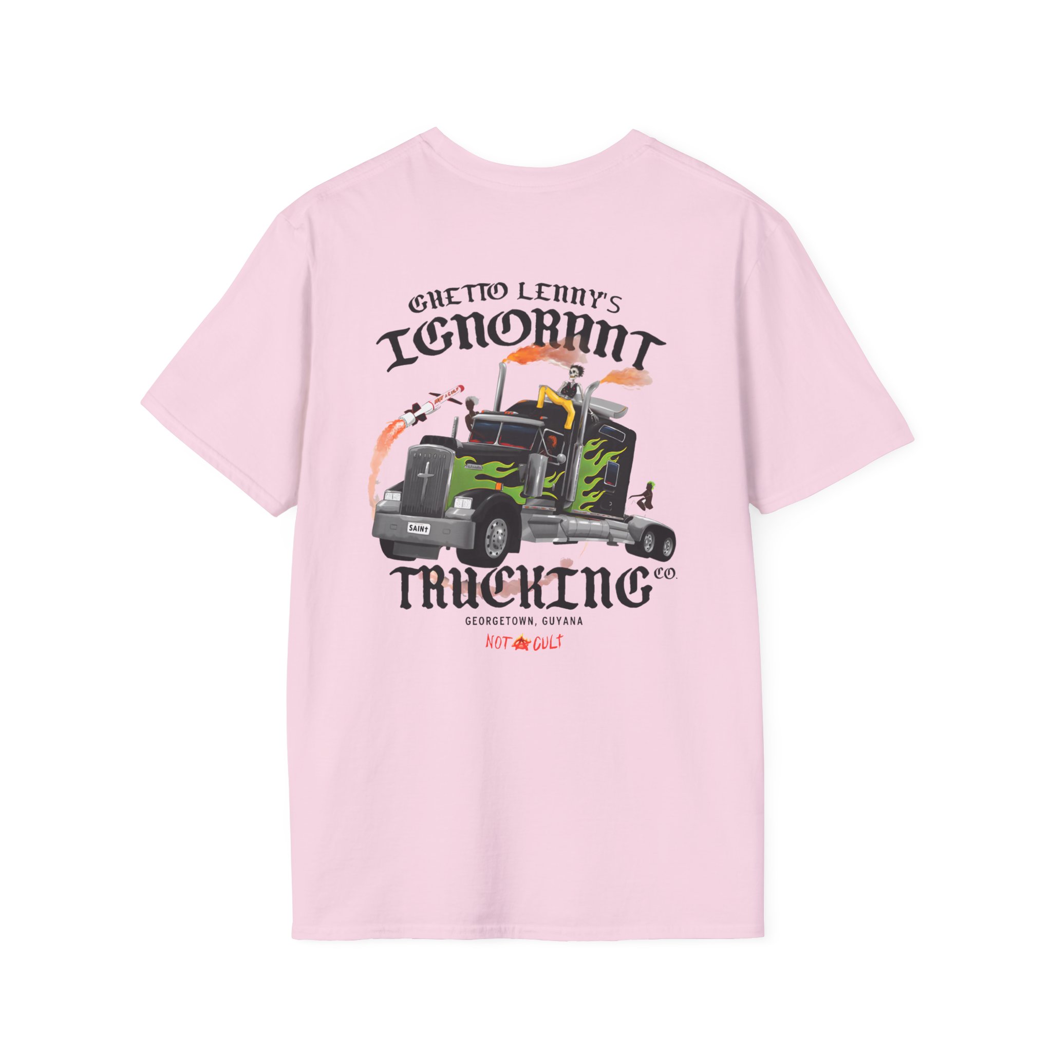 Saint Jhn Ghetto Lenny's Trucking Co. Unisex Softstyle T-Shirt
