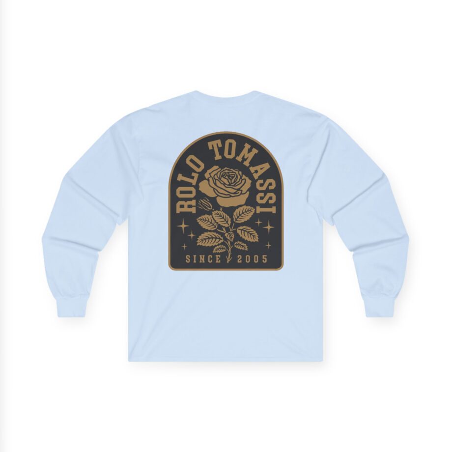 Rolo Tomassi Rose Arch Unisex Ultra Cotton Long Sleeve Tee