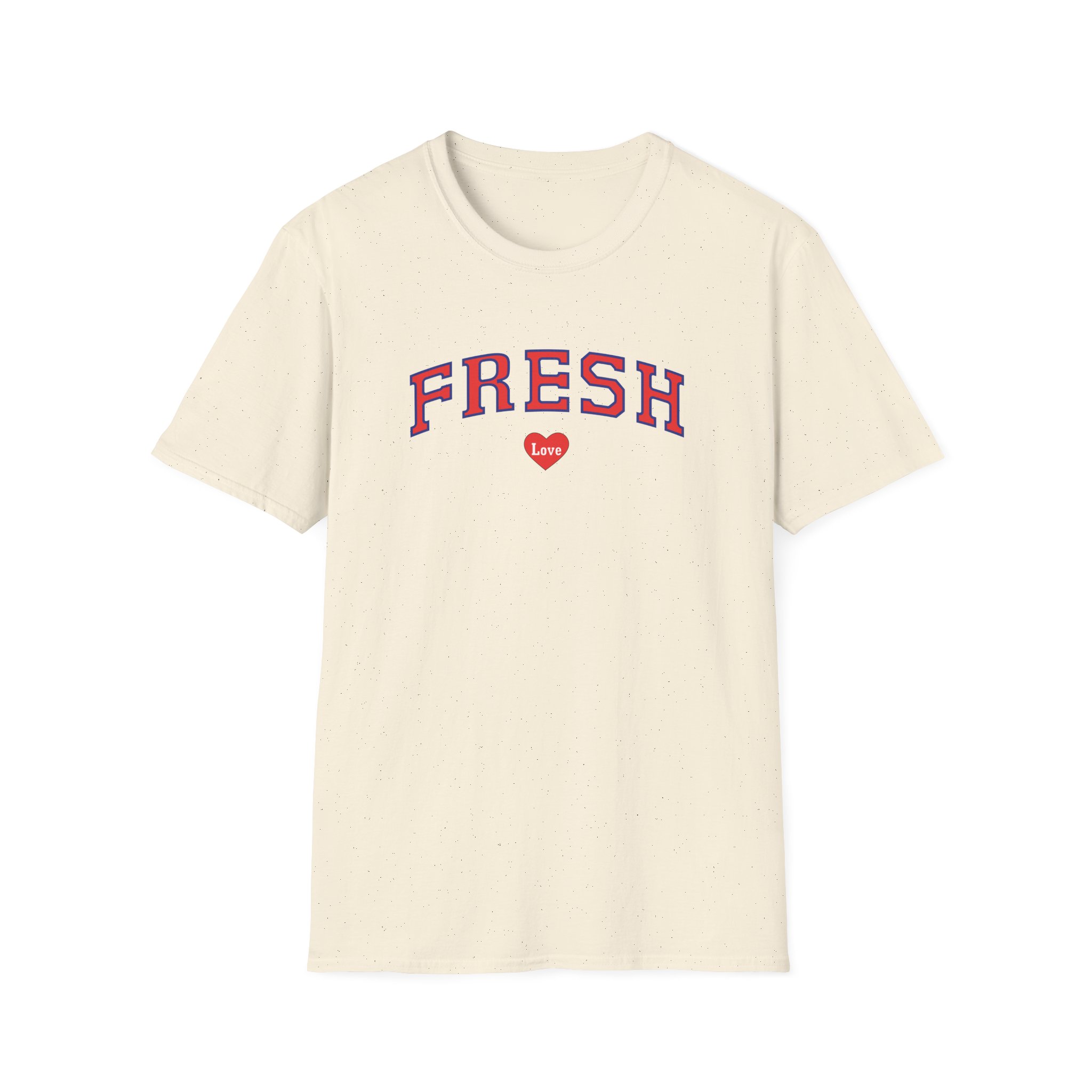 Fresh Love Heart Unisex Softstyle T-Shirt