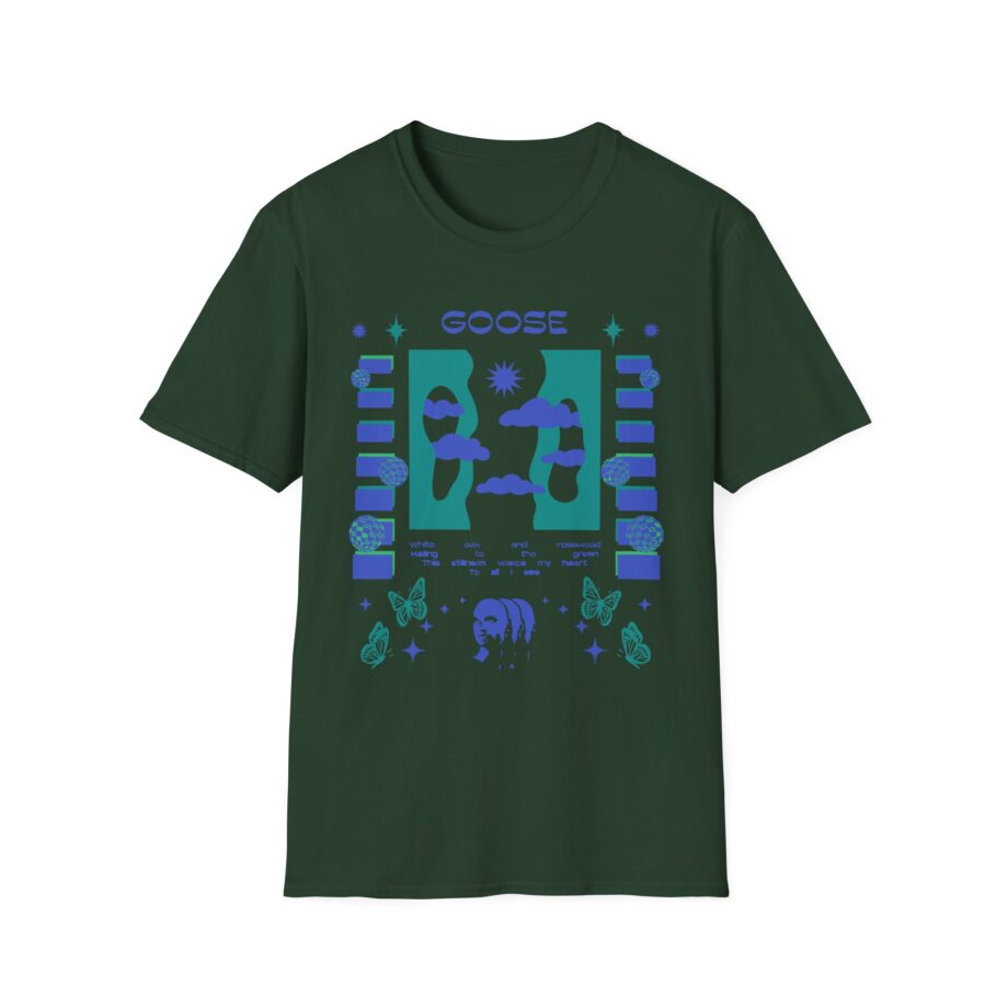 Goose Rosewood Unisex Softstyle T-Shirt
