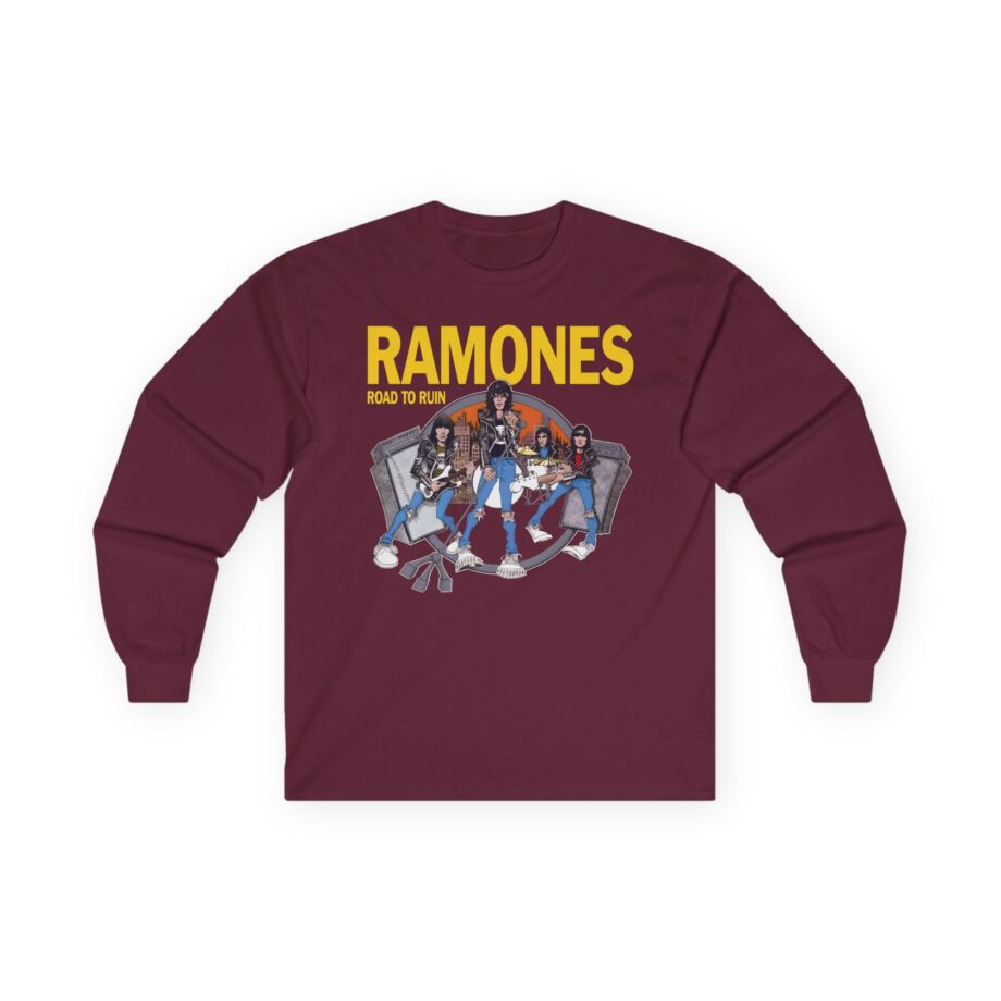 Ramones Ramones I Wanna Be Sedated Unisex Ultra Cotton Long Sleeve Tee