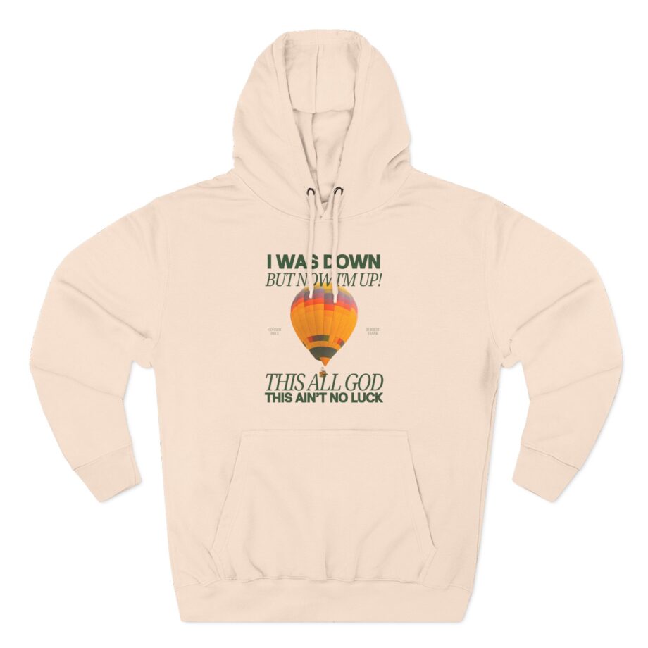 Forrest Frank Up Three-Panel Fleece Hoodie