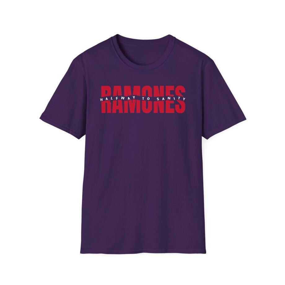 Ramones Halfway To Sanity Unisex Softstyle T-Shirt