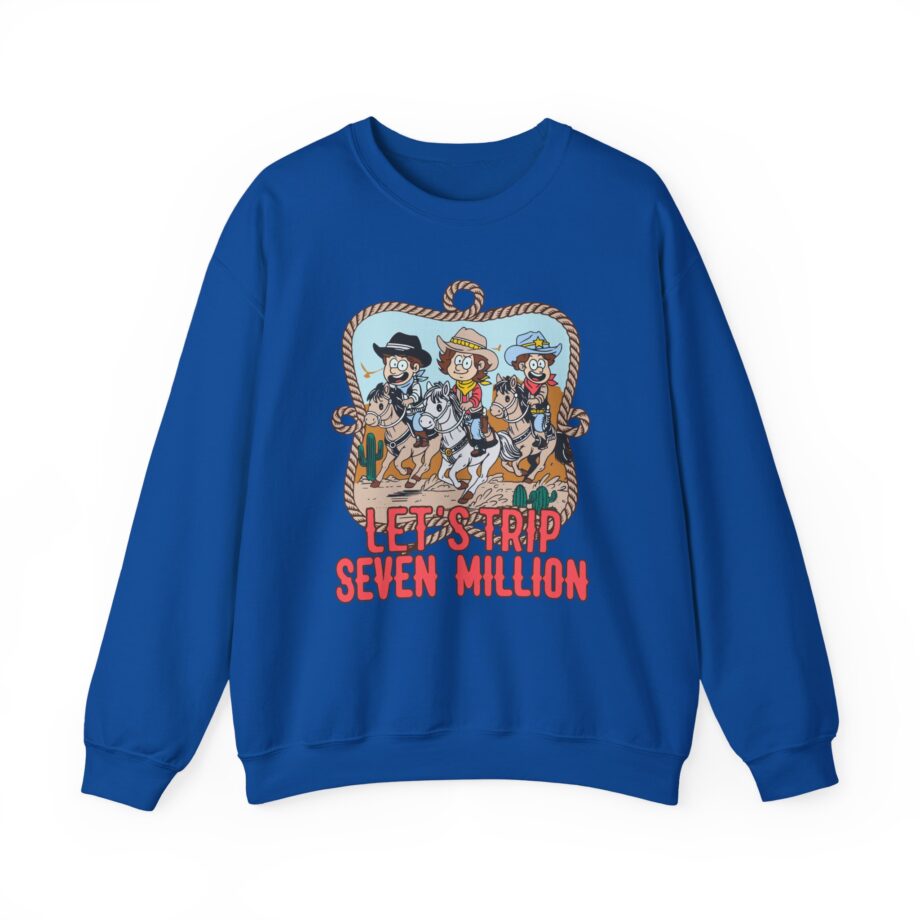 Sturniolo  Let's Trip Cowboy Unisex Heavy Blend™ Crewneck Sweatshirt