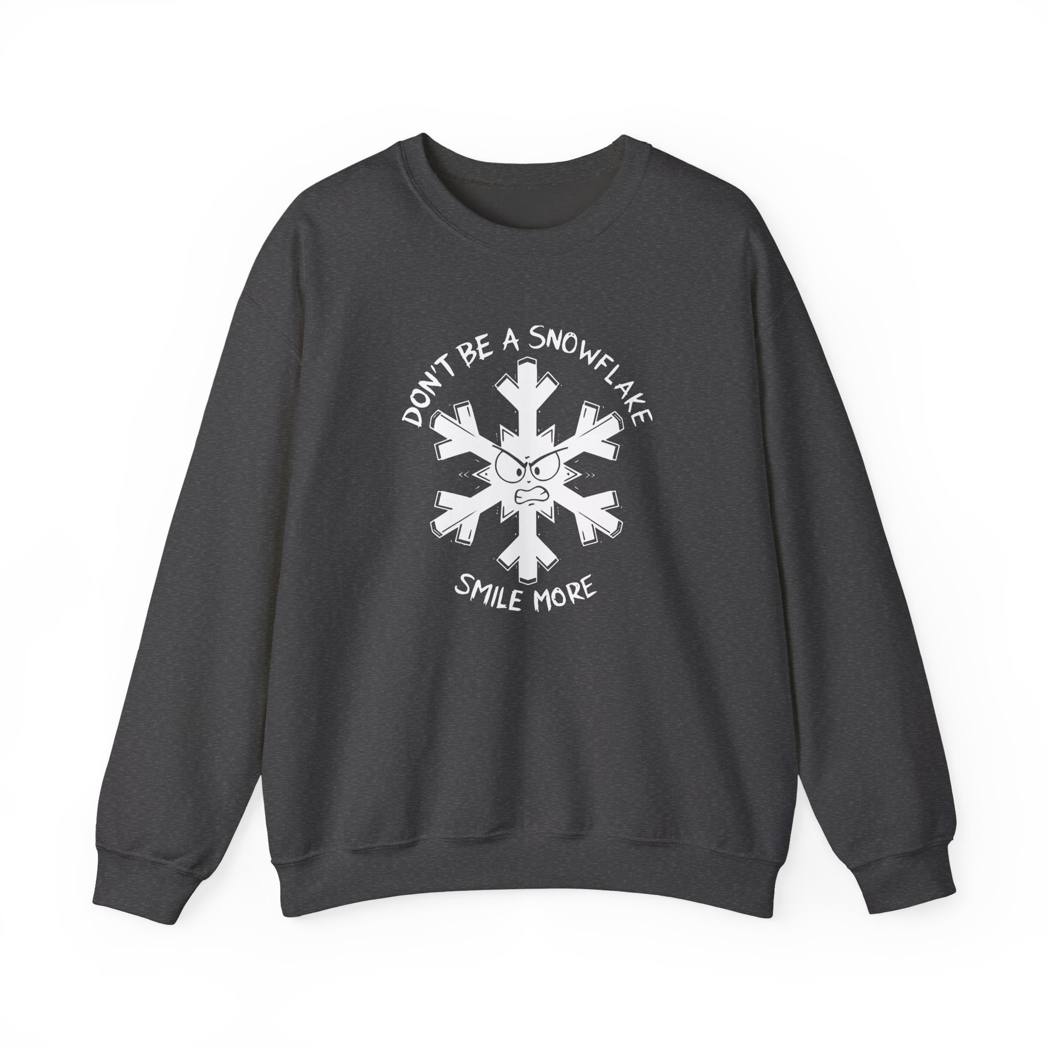 Roman Atwood Snowflake Unisex Heavy Blendâ„¢ Crewneck Sweatshirt