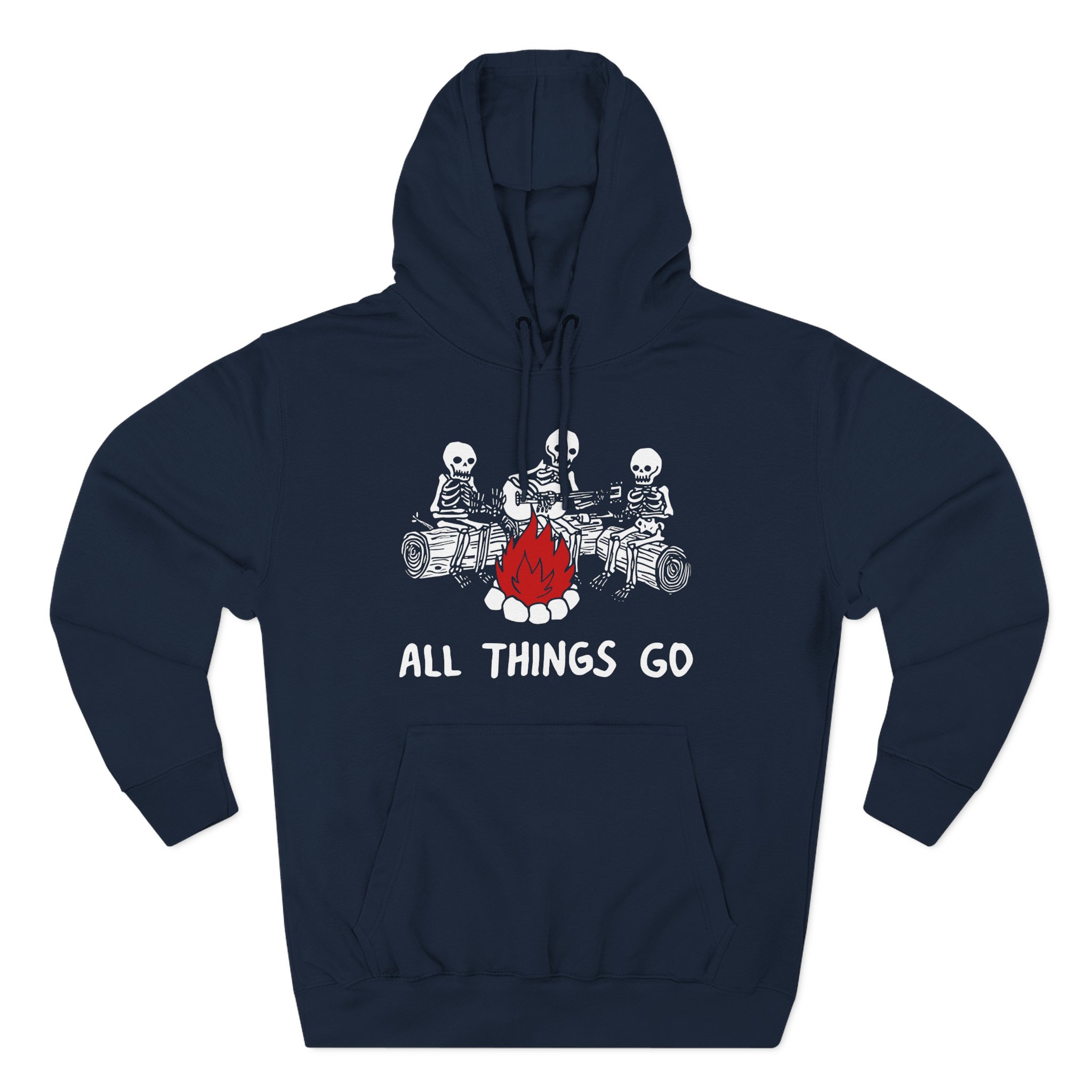 All Things Go Three-Panel Fleece Hoodie