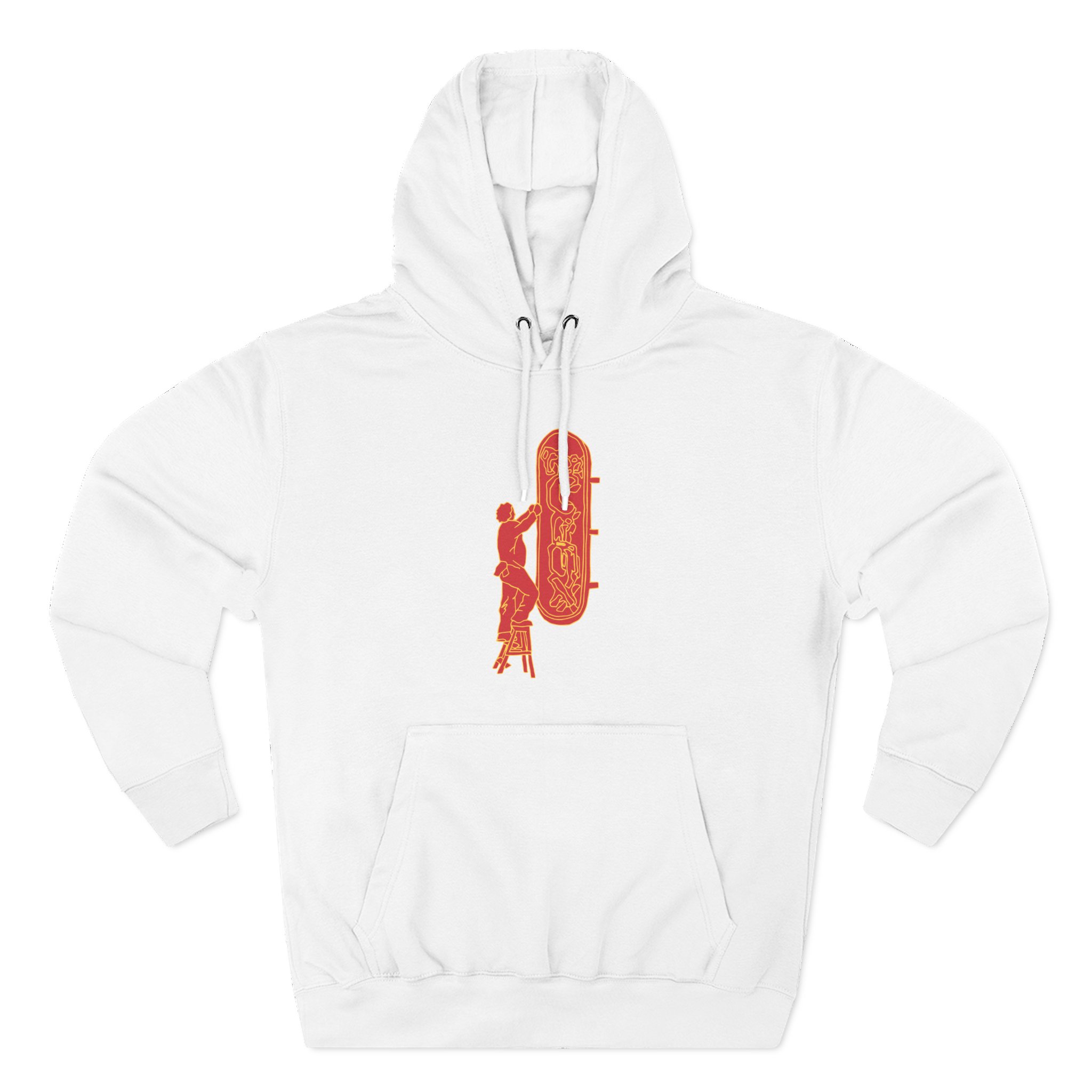 Djo The Crux Sign Three-Panel Fleece Hoodie