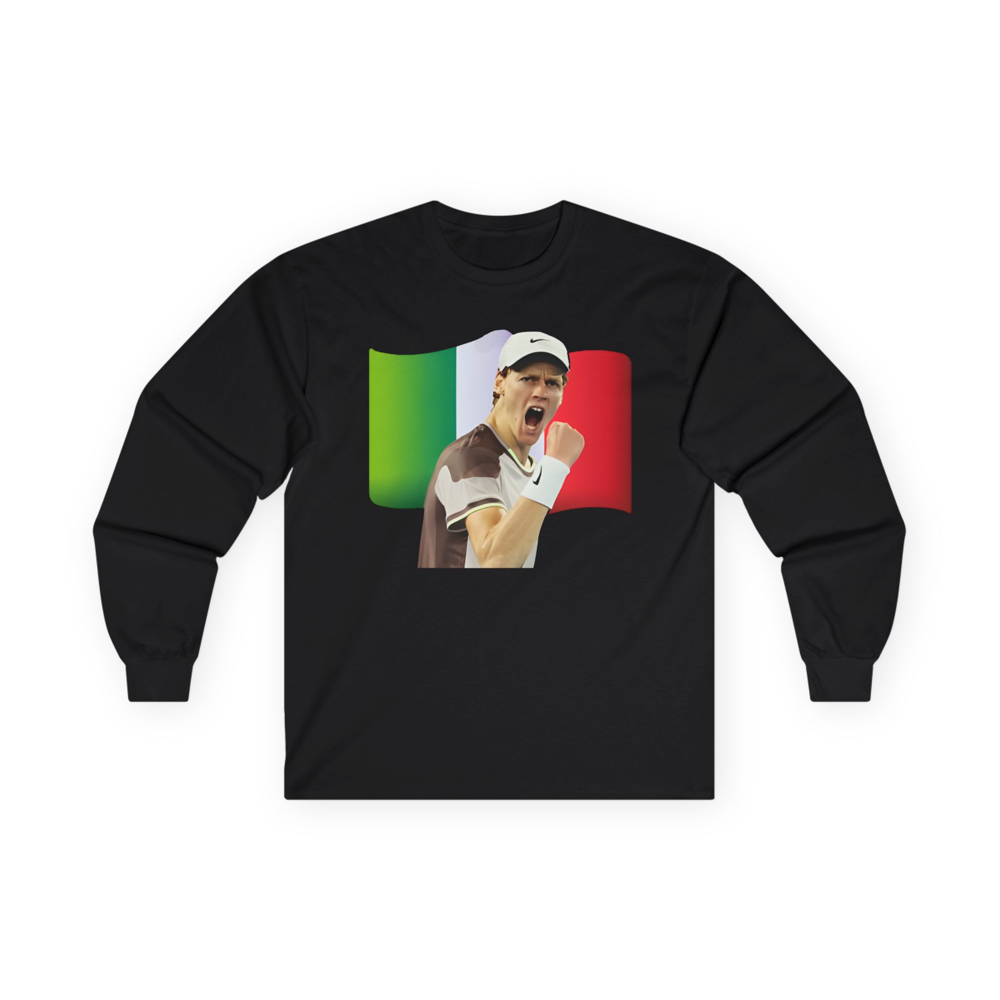 Jannik Sinner Italian Tennis Star Fan Unisex Ultra Cotton Long Sleeve Tee