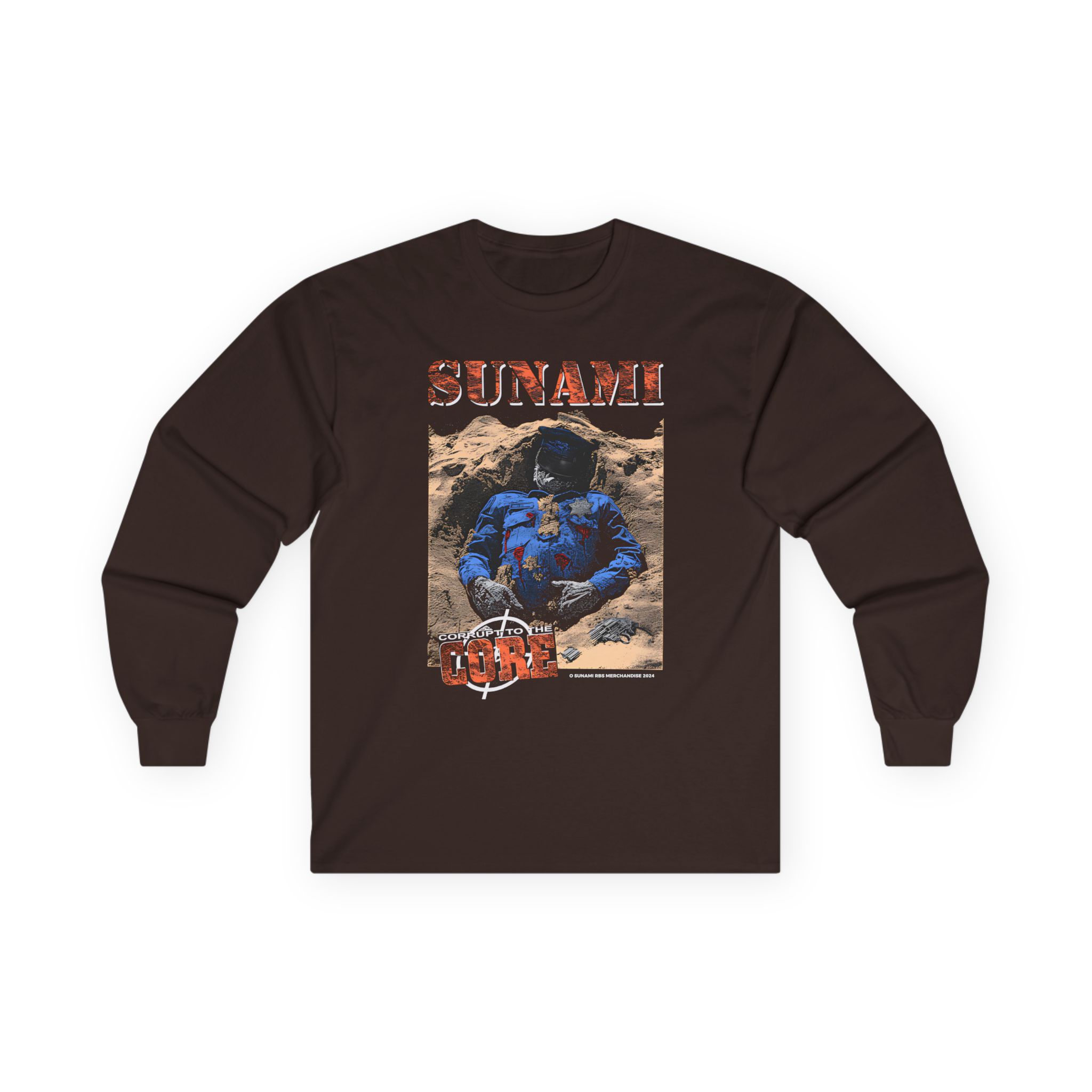 Sunami Corrupt to the Core Unisex Ultra Cotton Long Sleeve Tee