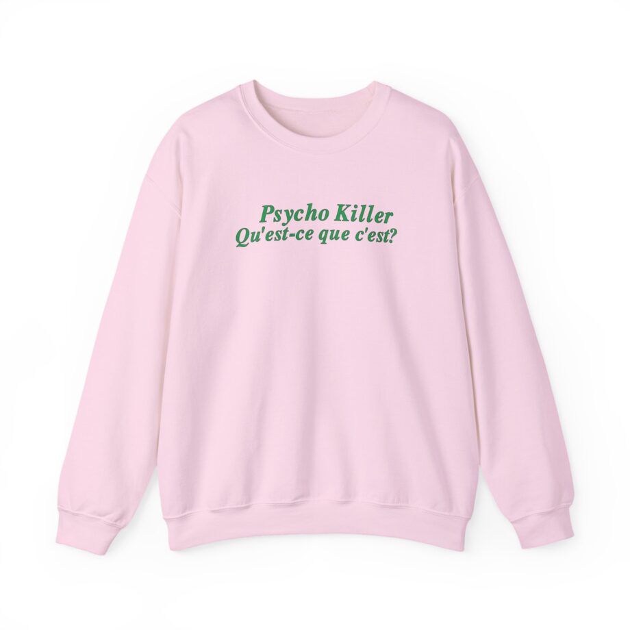 Miley Cyrus Talking Heads X Miley Psycho Killer Unisex Heavy Blend™ Crewneck Sweatshirt