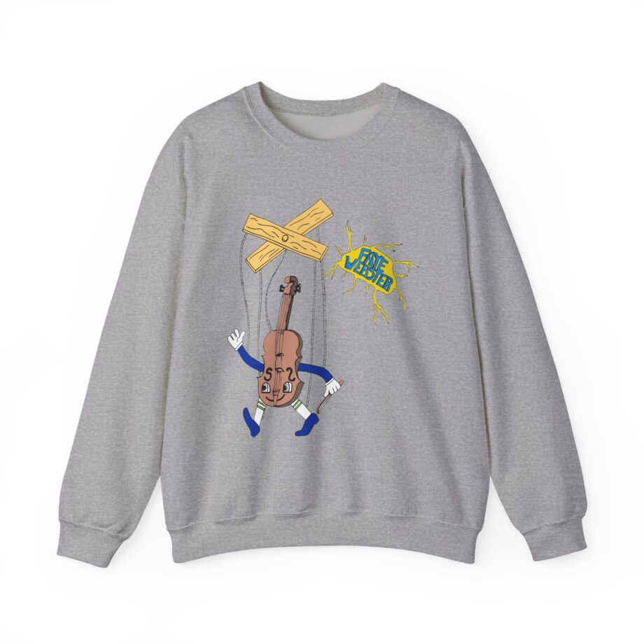 Faye Webster Felt Tip Unisex Heavy Blend™ Crewneck Sweatshirt