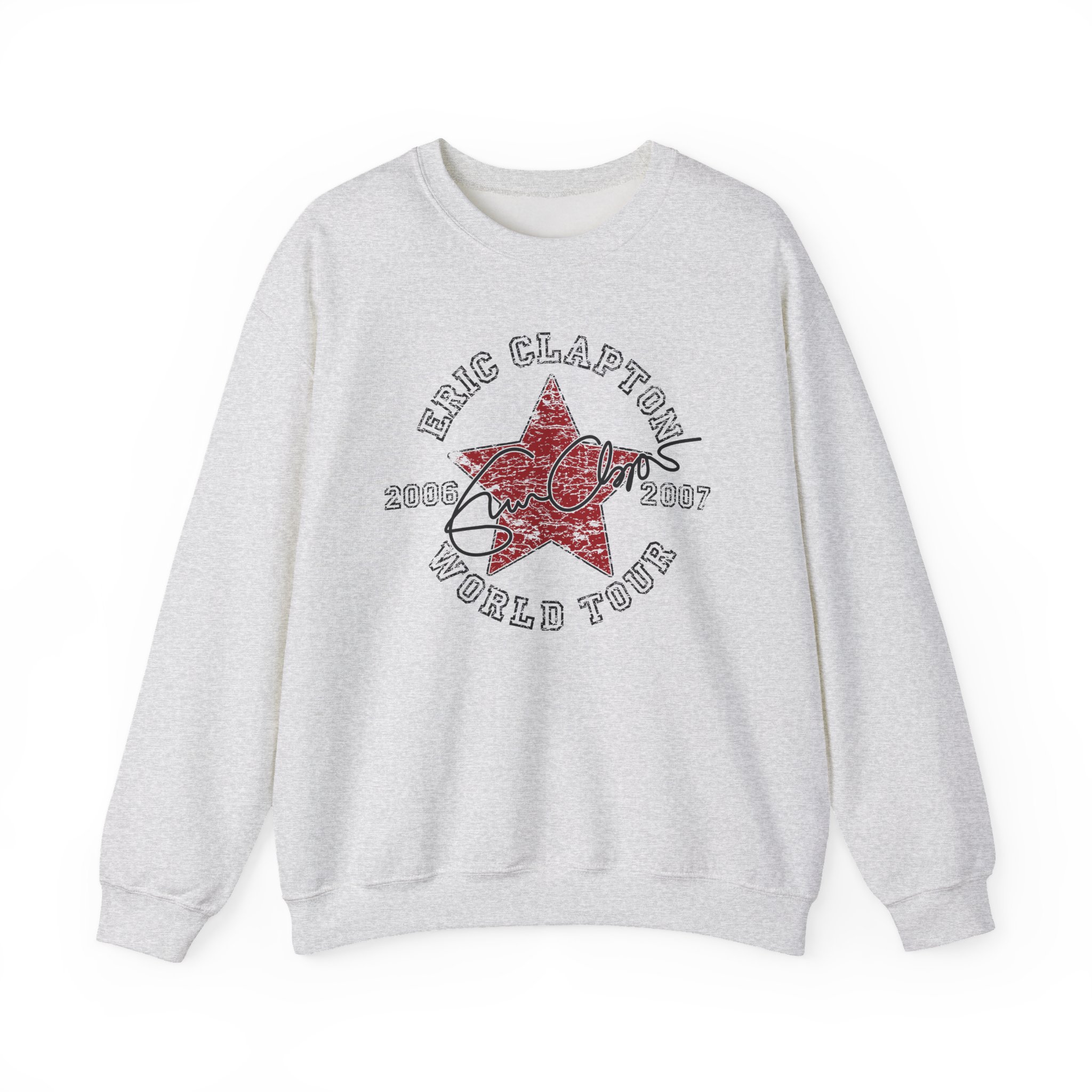Eric Clapton 2006-07 World Tour Unisex Heavy Blendâ„¢ Crewneck Sweatshirt