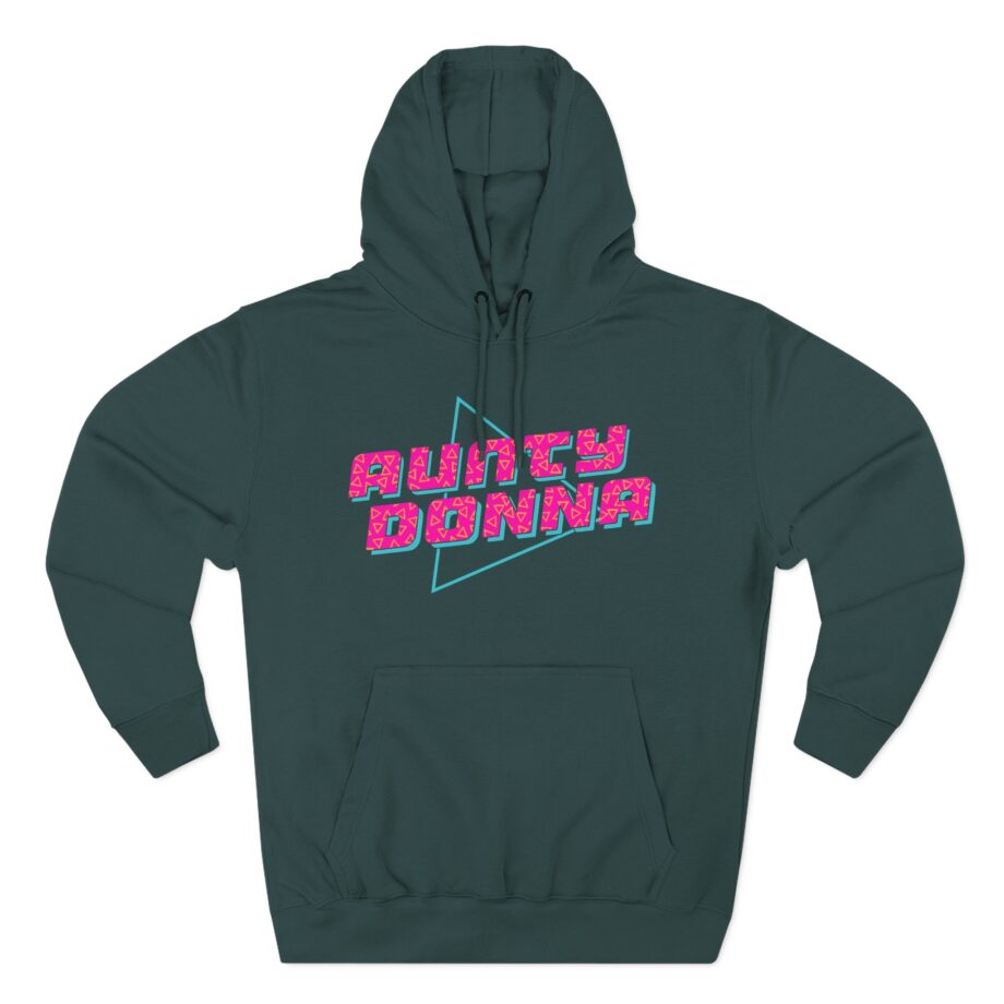 Aunty Donna Retro Three-Panel Fleece Hoodie