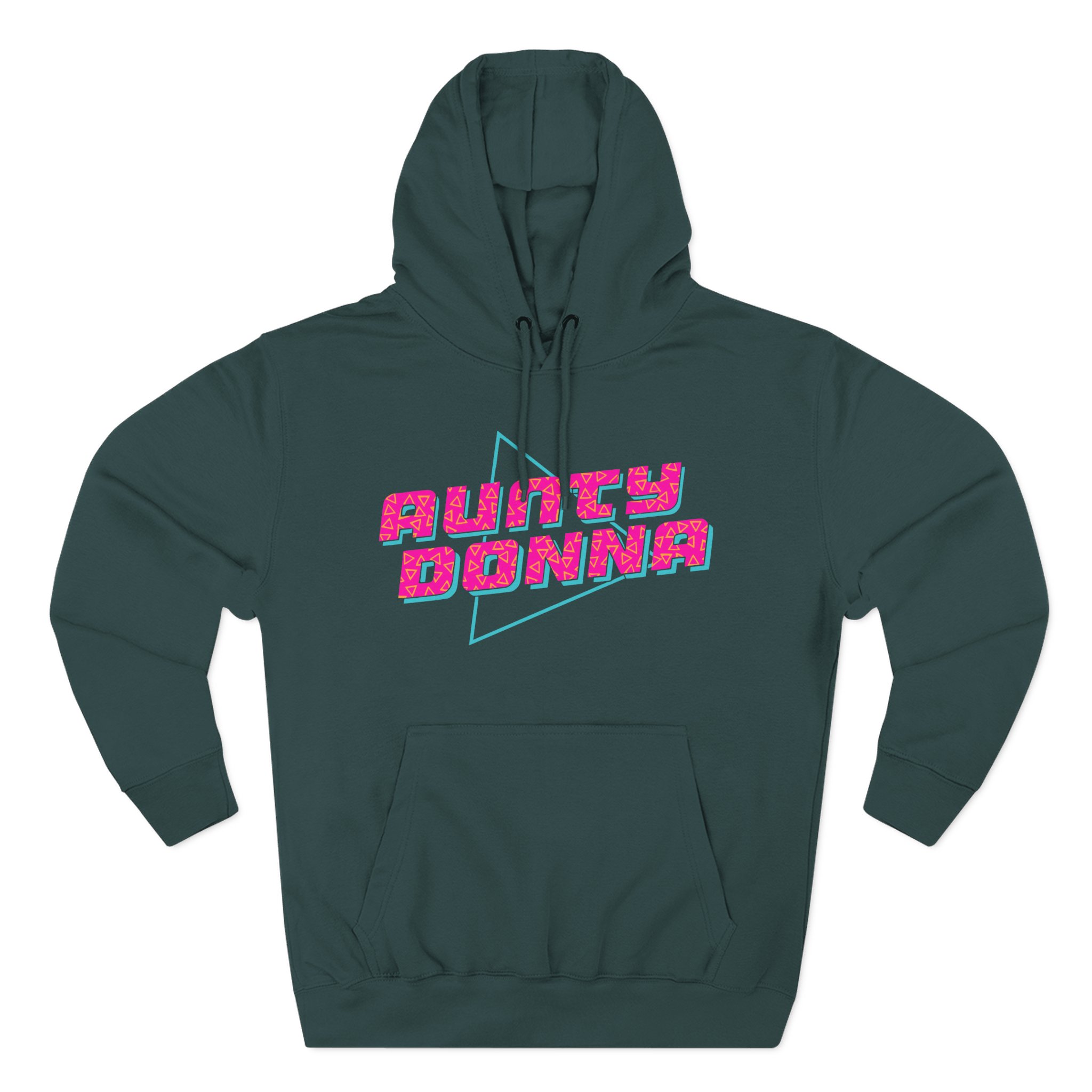 Aunty Donna Retro Three-Panel Fleece Hoodie