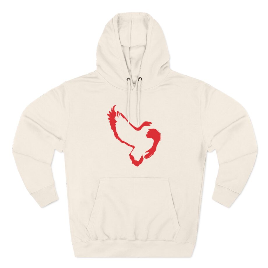 Sexmane Three-Panel Fleece Hoodie