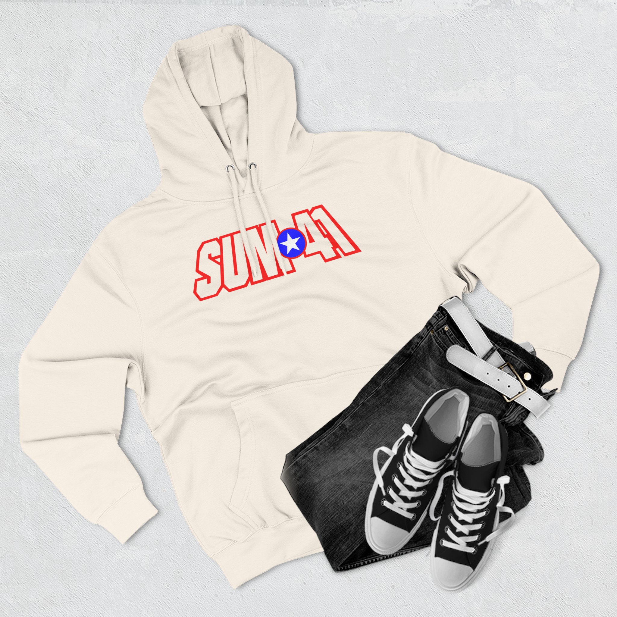 Sum 41 Three-Panel Fleece Hoodie