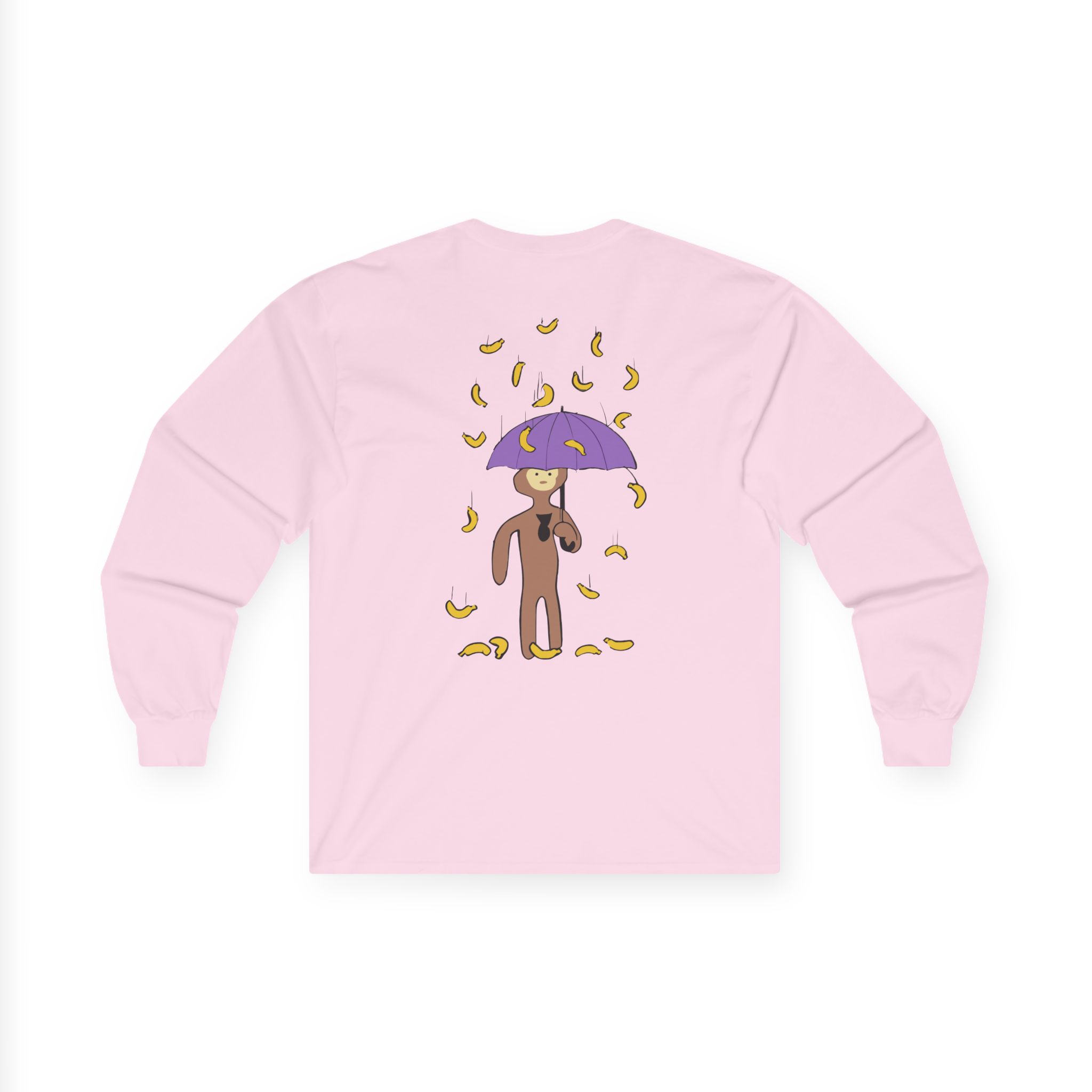 Spoonkid Raining Bananas Unisex Ultra Cotton Long Sleeve Tee